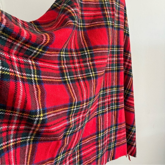 New Highland Home Industries All Wool Woven Scotland Royal Stewart Blanket Throw - Picture 2 of 12